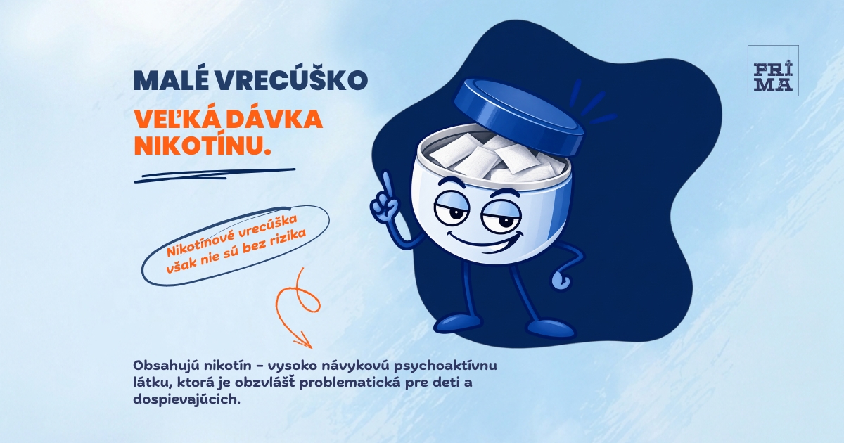 Veľká dávka nikotínu.